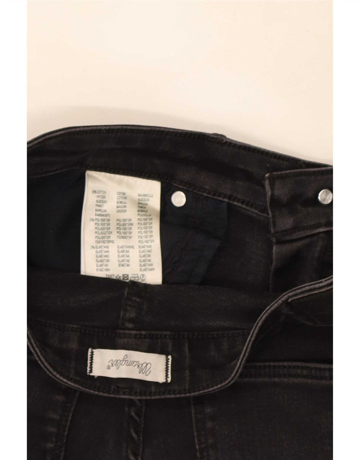 Vaqueros Wrangler Mujer Rectos W32 L32 Algodón Negro