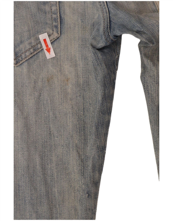 Vaqueros Armani Mujer Rectos W26 L34 Azul