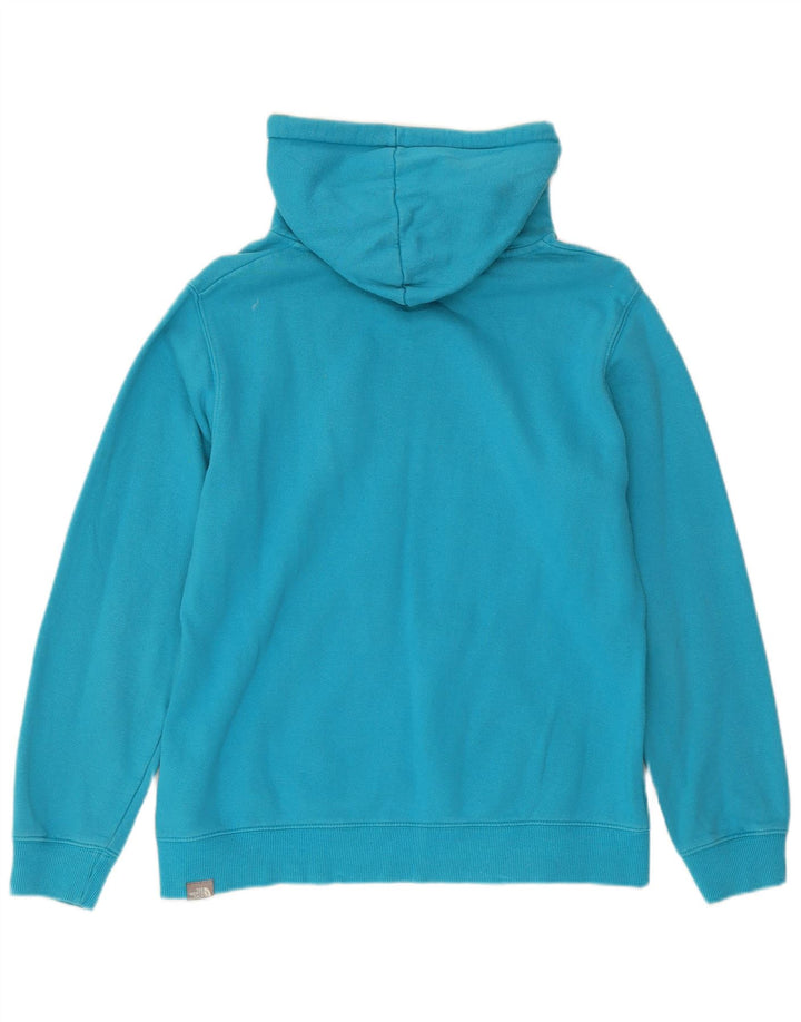 THE NORTH FACE Jersey con capucha gráfico para mujer Reino Unido 46 Algodón azul grande