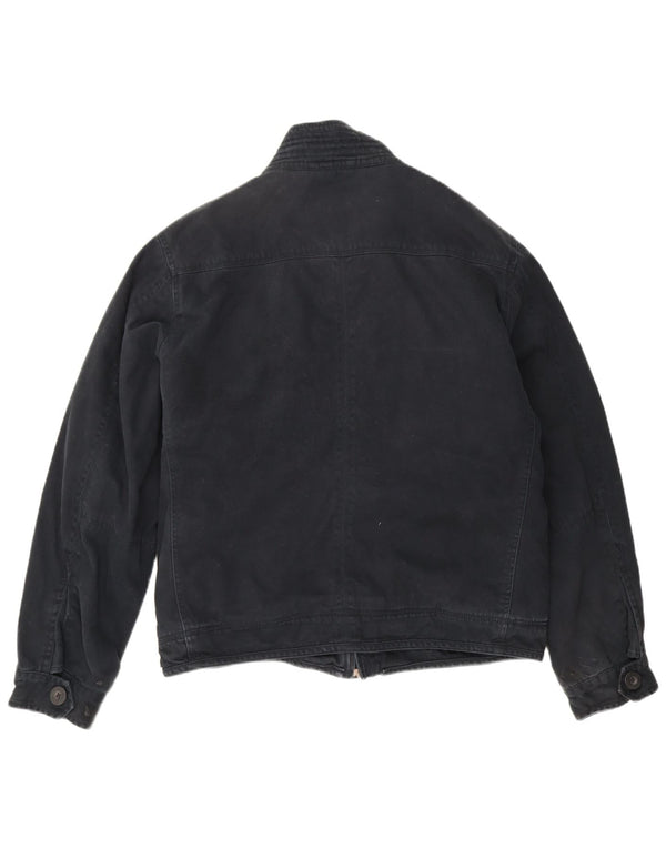 Crew Clothing Chaqueta utilitaria Sherpa para hombre UK 42 XL Algodón azul marino