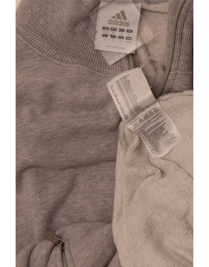 ADIDAS Chaqueta de chándal para hombre UK 40/42 Algodón gris medio
