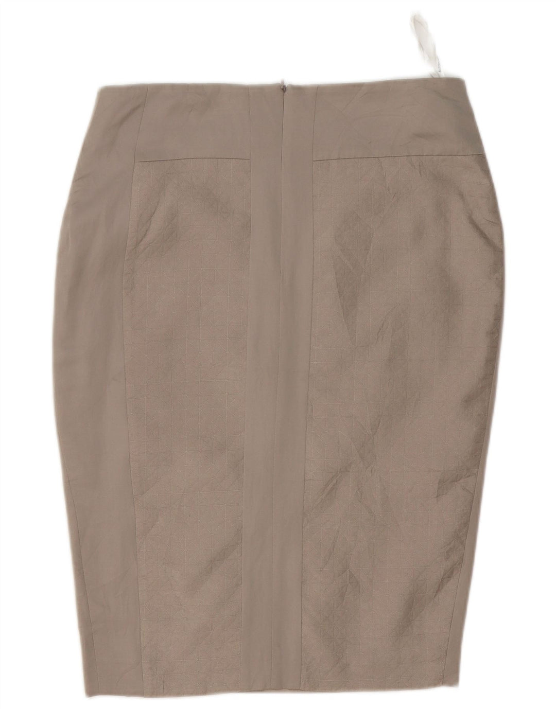 Marks & Spencer Falda lápiz autógrafo para mujer Reino Unido 12 Mediano W32 Gris