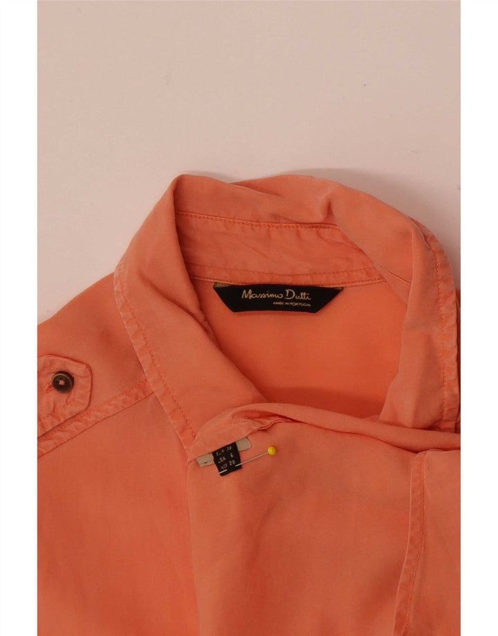 Camisa Massimo Dutti Mujer EU 38 Small Naranja