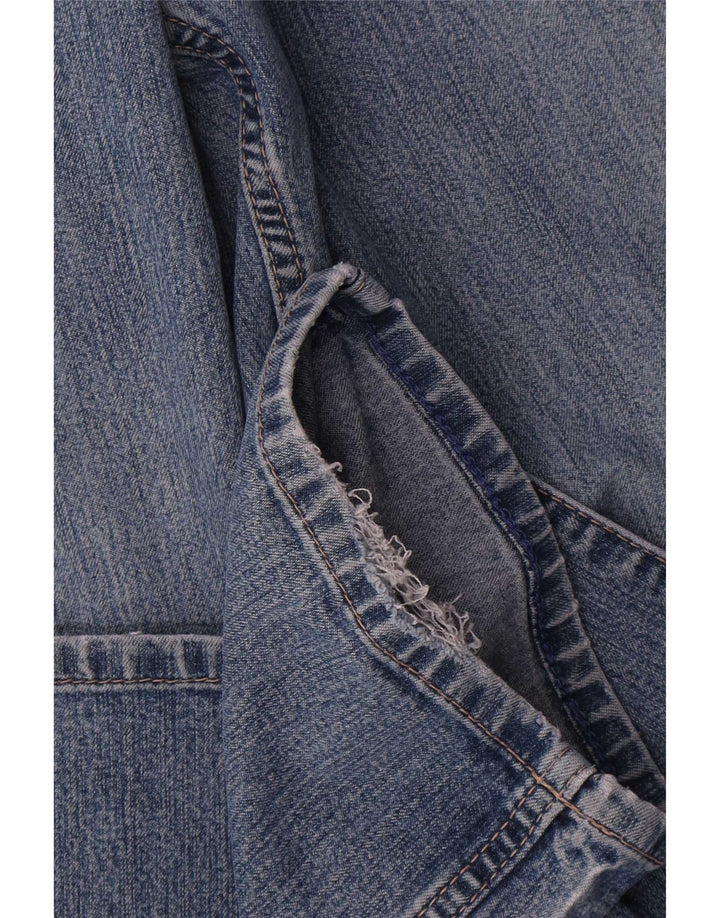 Mustang Mujer Tramper Slim Jeans W33 L32 Algodón Azul