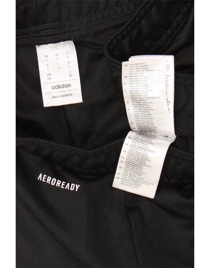 ADIDAS Hombre Aeroready Chándal Pantalones Grande Poliéster Negro