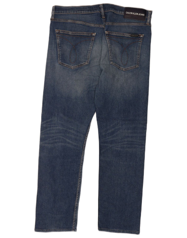 Calvin Klein Jeans ajustados para hombre W36 L32 Azul
