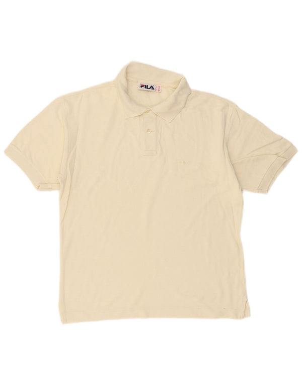 FILA Polo para hombre IT 48 Beige medio