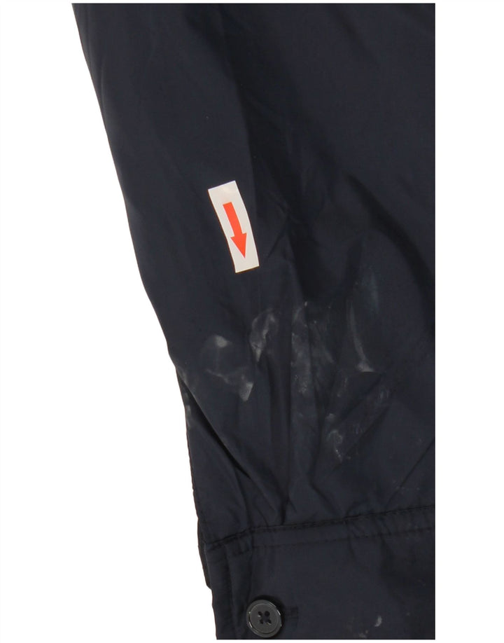 Zara Chaqueta Cortavientos Hombre UK 42 XL Azul Marino Poliéster