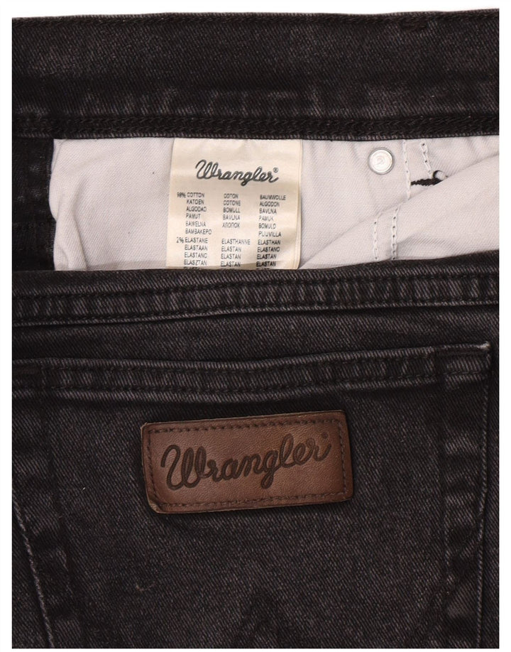 Wrangler Vaqueros rectos Texas para hombre W40 L30 Algodón gris