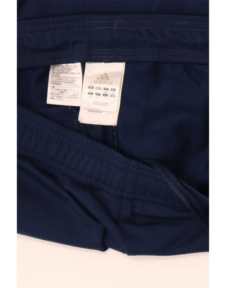 Adidas Pantalones de chándal para mujer UK 12 Azul medio Poliéster
