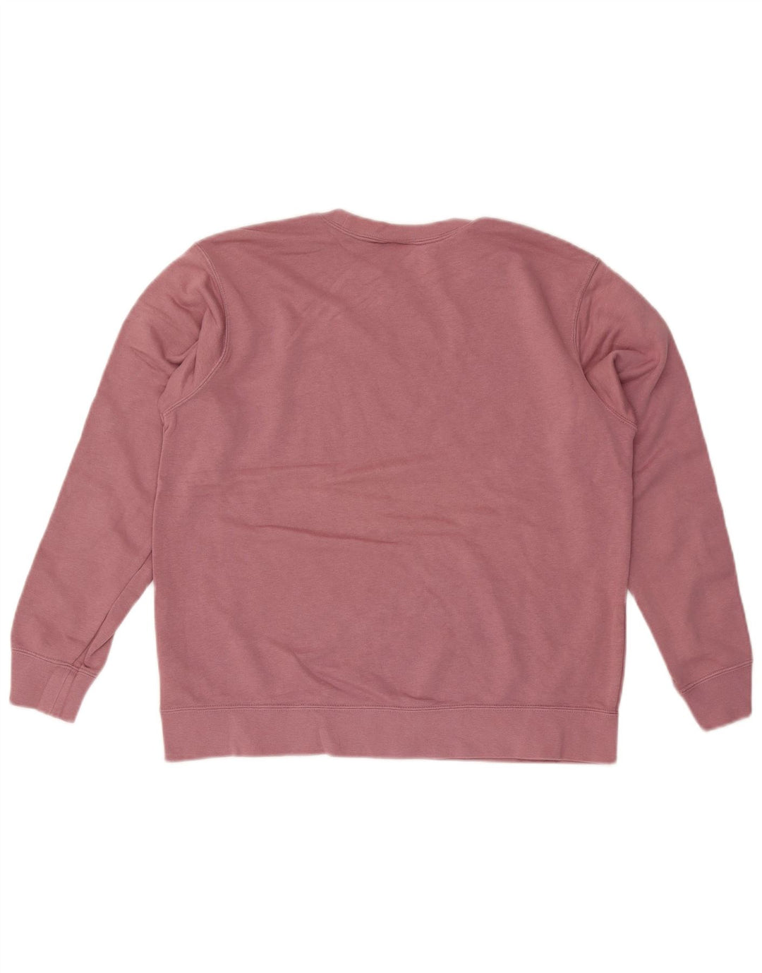 Nike - Sudadera gráfica para mujer, talla 40, algodón color block, color rosa medio