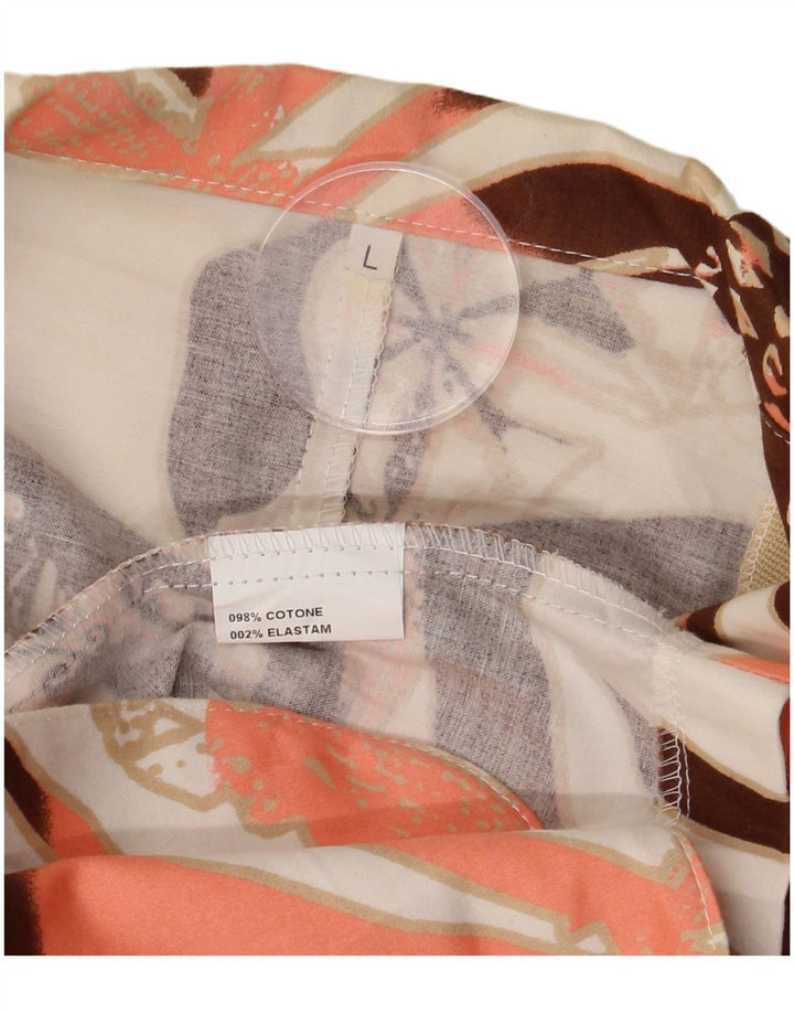 VINTAGE Chaqueta Blazer para mujer Reino Unido 14 Estampado animal multicolor grande