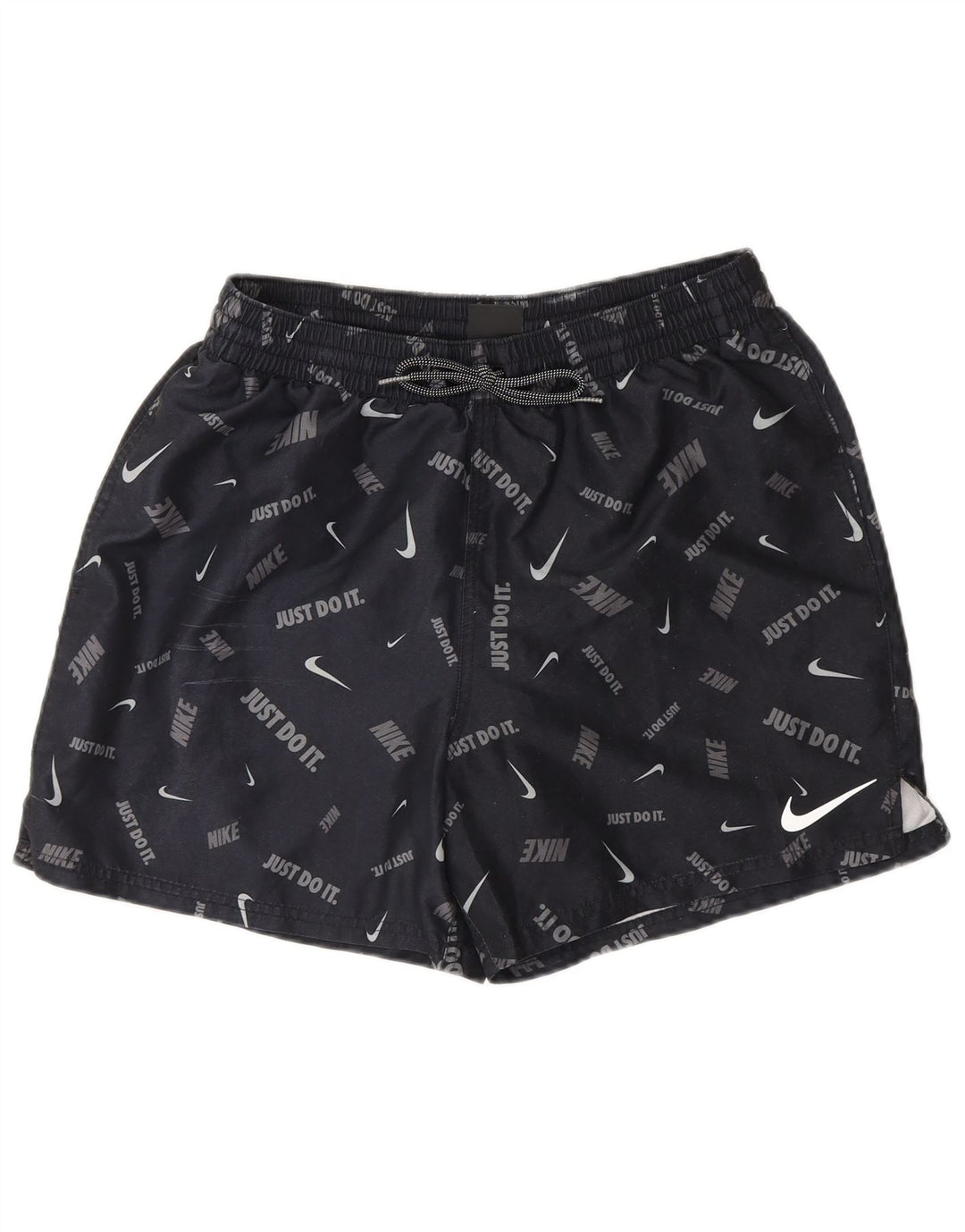 Nike - Bañador para hombre con gráfico, talla mediana, W30 L8, azul marino