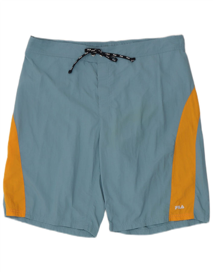 Fila Bañador Hombre 2XL Azul Colorblock Poliamida