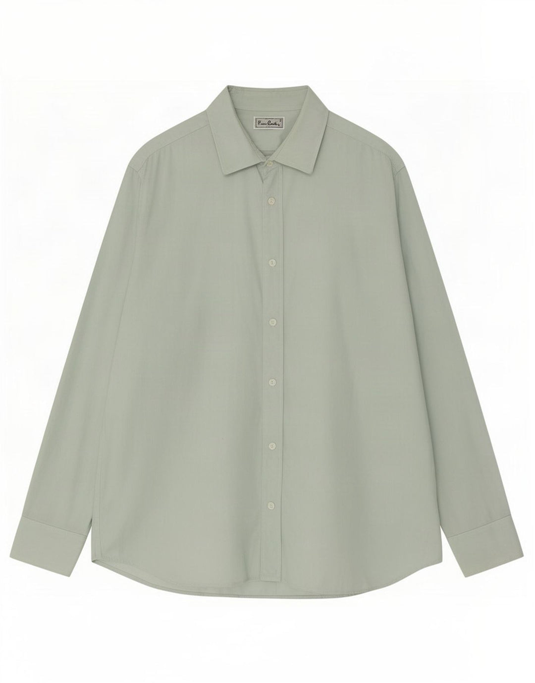 Camisa Pierre Cardin Hombre Verde Medio
