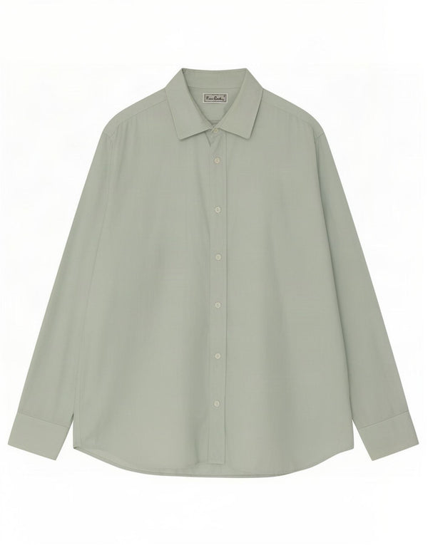 Camisa Pierre Cardin Hombre Verde Medio