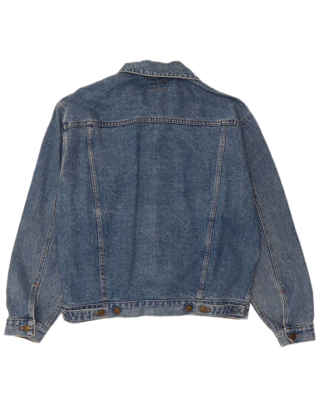 Stefanel Chaqueta vaquera para hombre UK 36 Small Azul Algodón