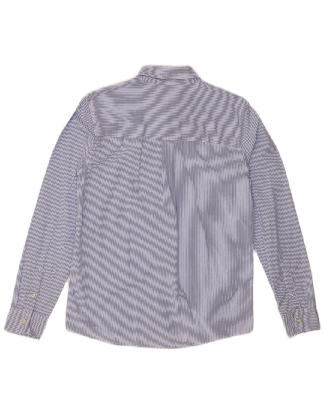 BENETTON Camisa Niño 13-14 Años 3XL Algodón Rayas Azules