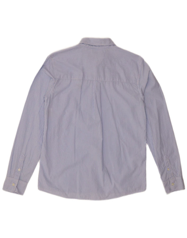 BENETTON Camisa Niño 13-14 Años 3XL Algodón Rayas Azules