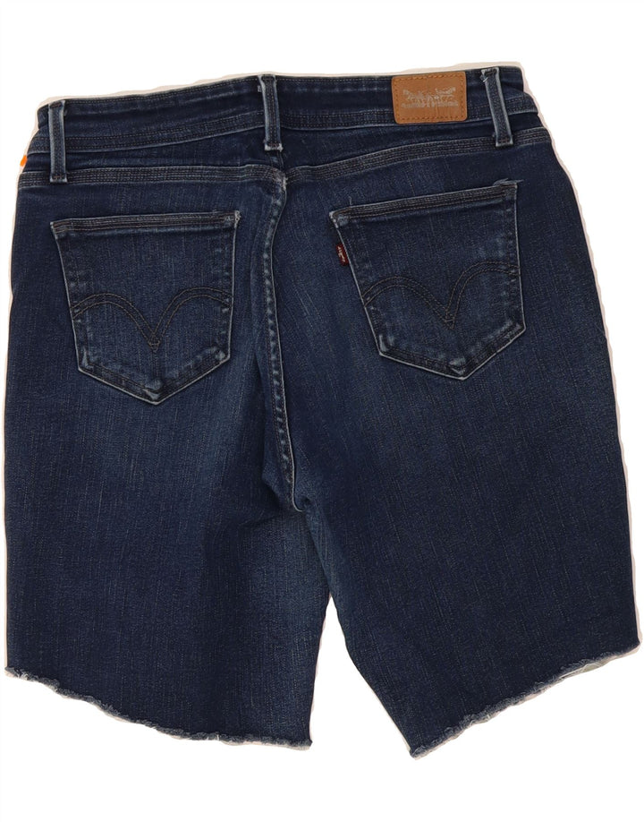 LEVI'S Womens Curvy Denim Shorts US 12 Large W31  Blue Cotton Vintage Levi's and Second-Hand Levi's from Messina Hembry 
