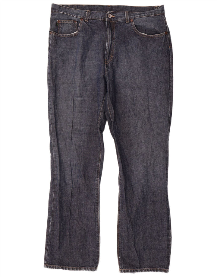 Vaqueros Rectos Dkny Hombre W38 L31 Algodón Azul Marino