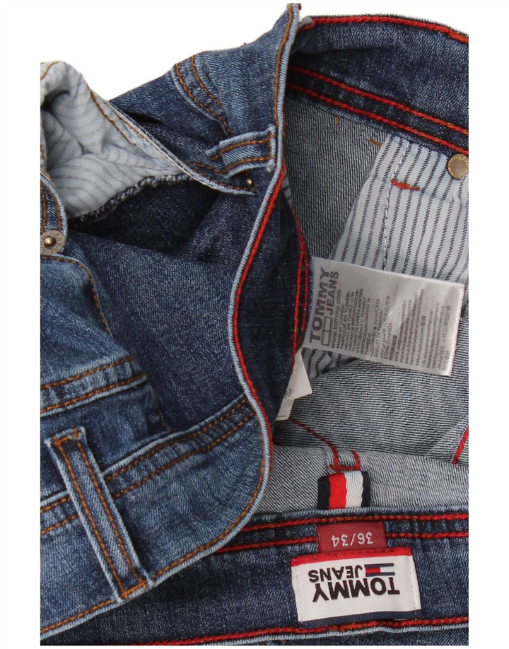 Vaqueros Rectos Tommy Hilfiger Mujer W36 L28 Algodón Azul