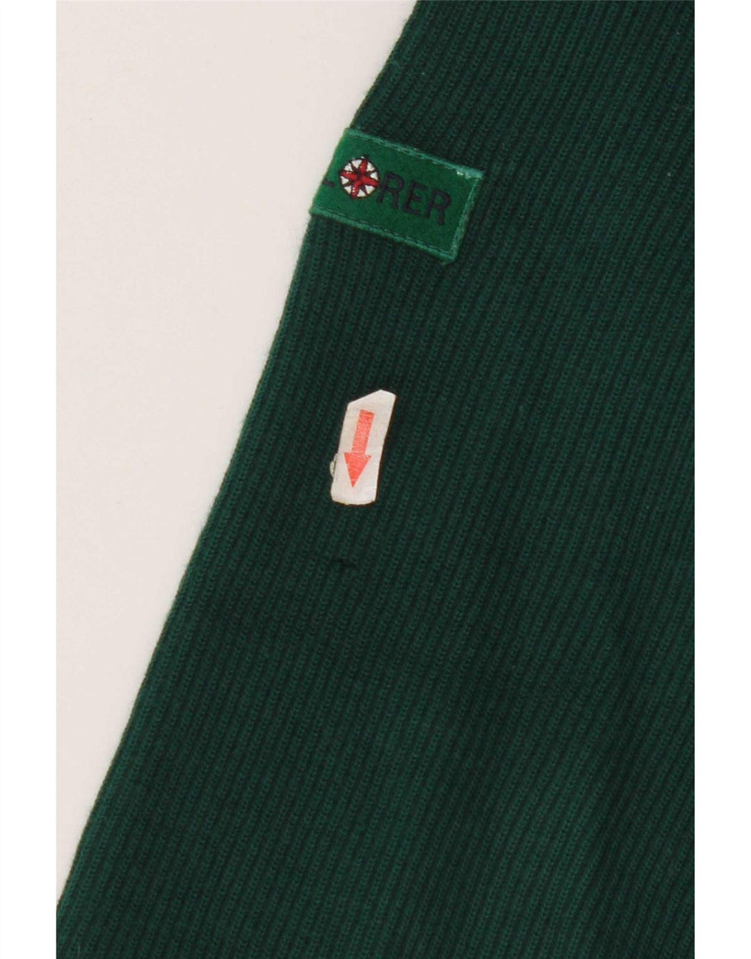 Explorer Hombre Cuello Chal Jersey Jersey XL Lana Verde