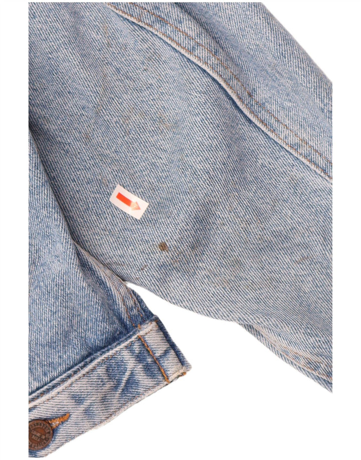 BENETTON Chaqueta Vaquera Hombre IT 52 XL Algodón Azul