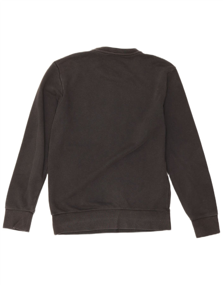 Adidas Hombre Sudadera Gráfica Jersey Pequeño Algodón Negro