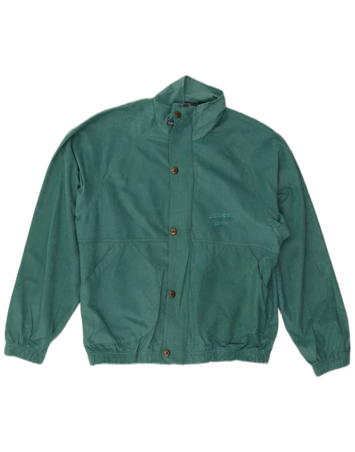 Greenstone Park Chaqueta de chándal para hombre Poliéster verde medio