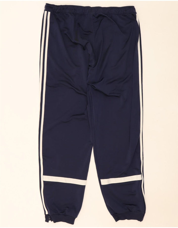 ADIDAS Pantalones de chándal para hombre Joggers UK 44/46 Large W36 L32 Azul marino