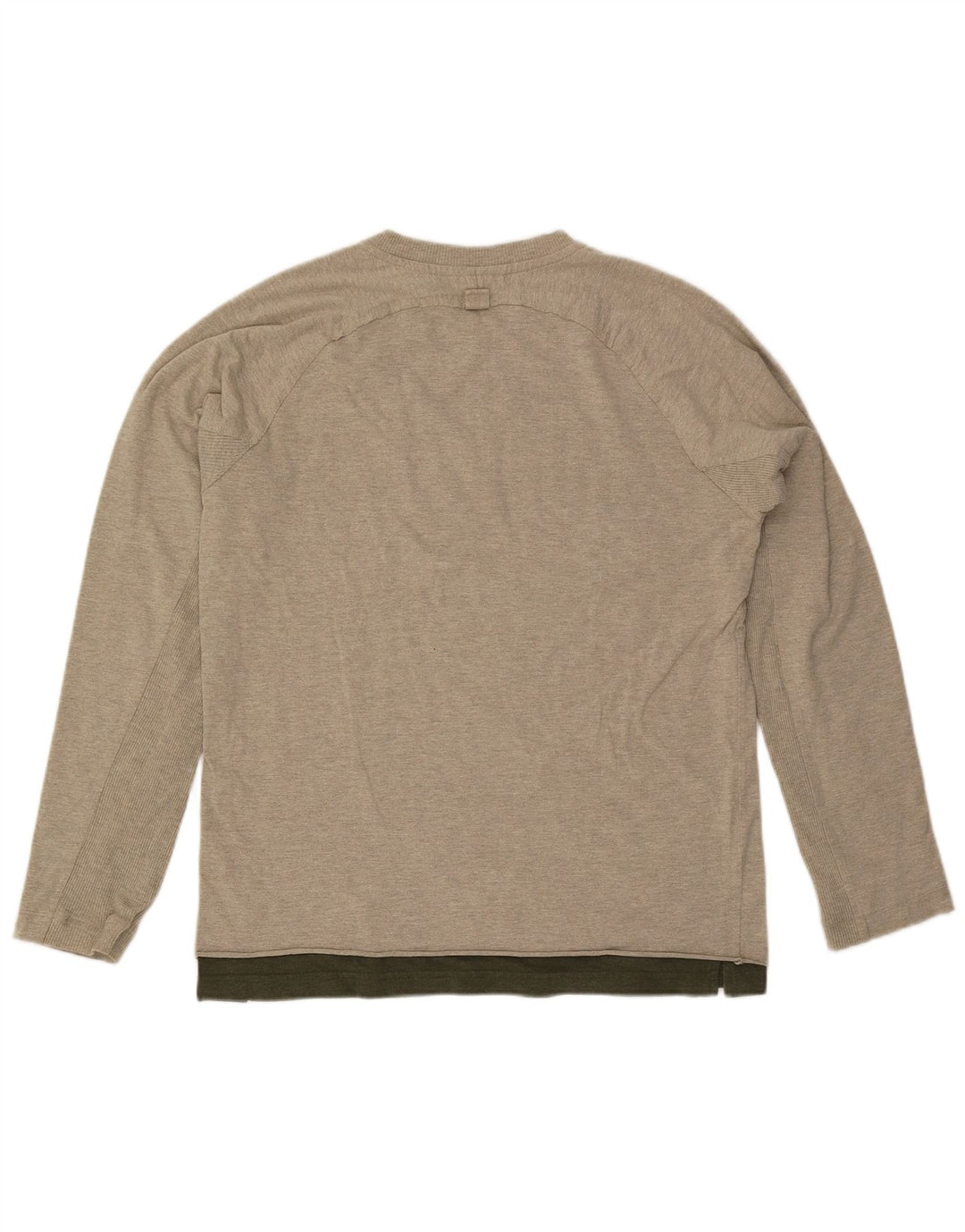 Timberland Hombres Top Manga Larga Grande Gris Algodón