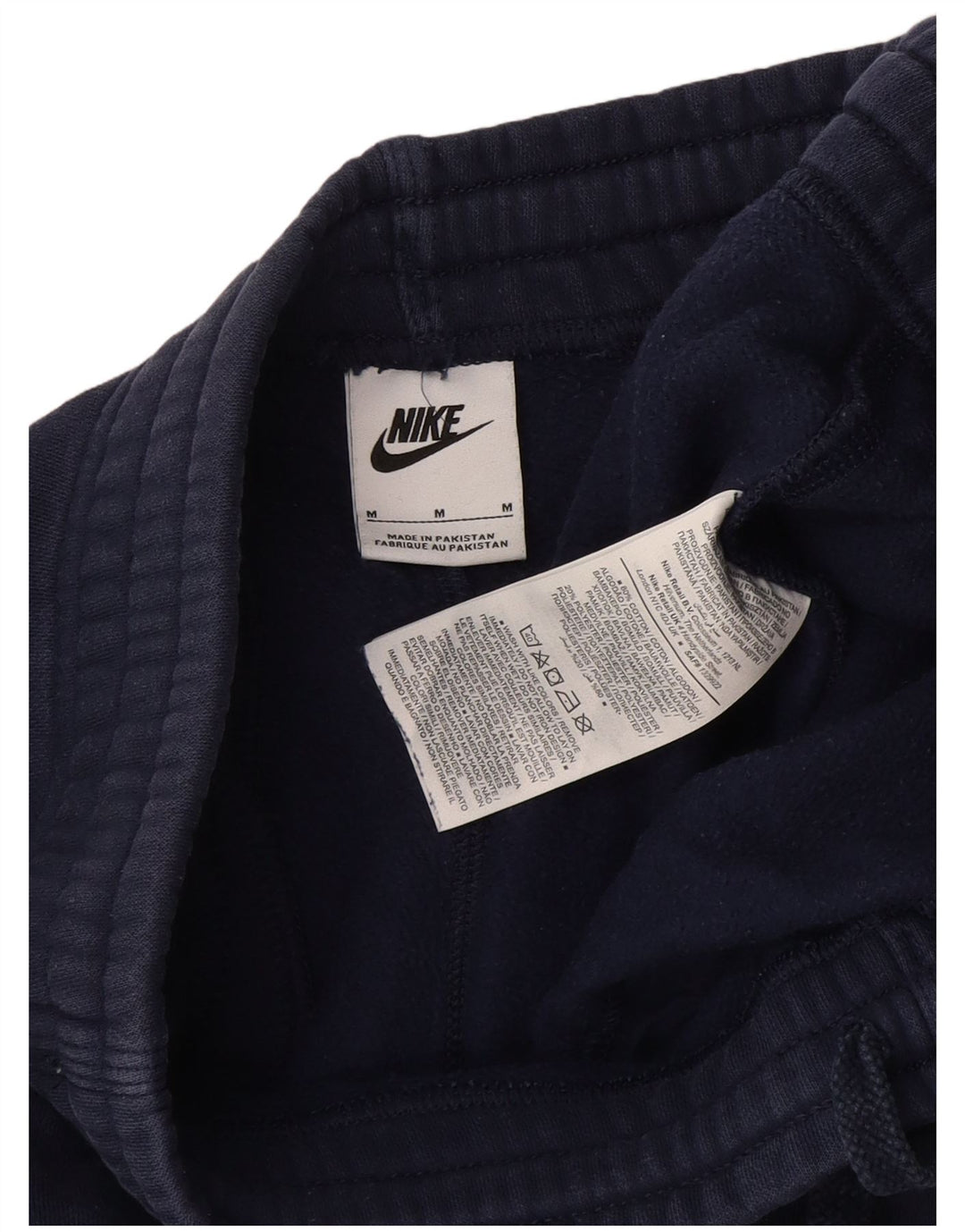 Pantalón De Chándal Nike Hombre Joggers Medium Azul Marino Algodón