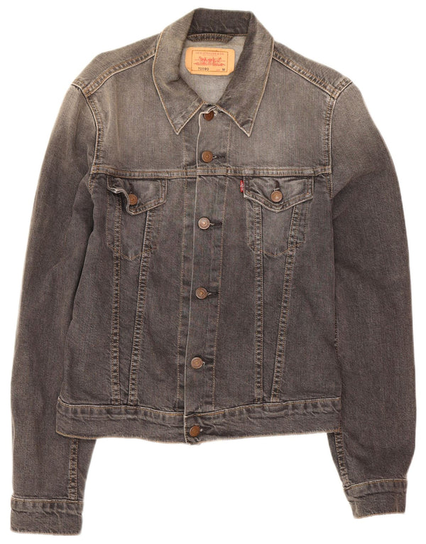 Levi's Chaqueta vaquera para hombre UK 38 Algodón gris medio