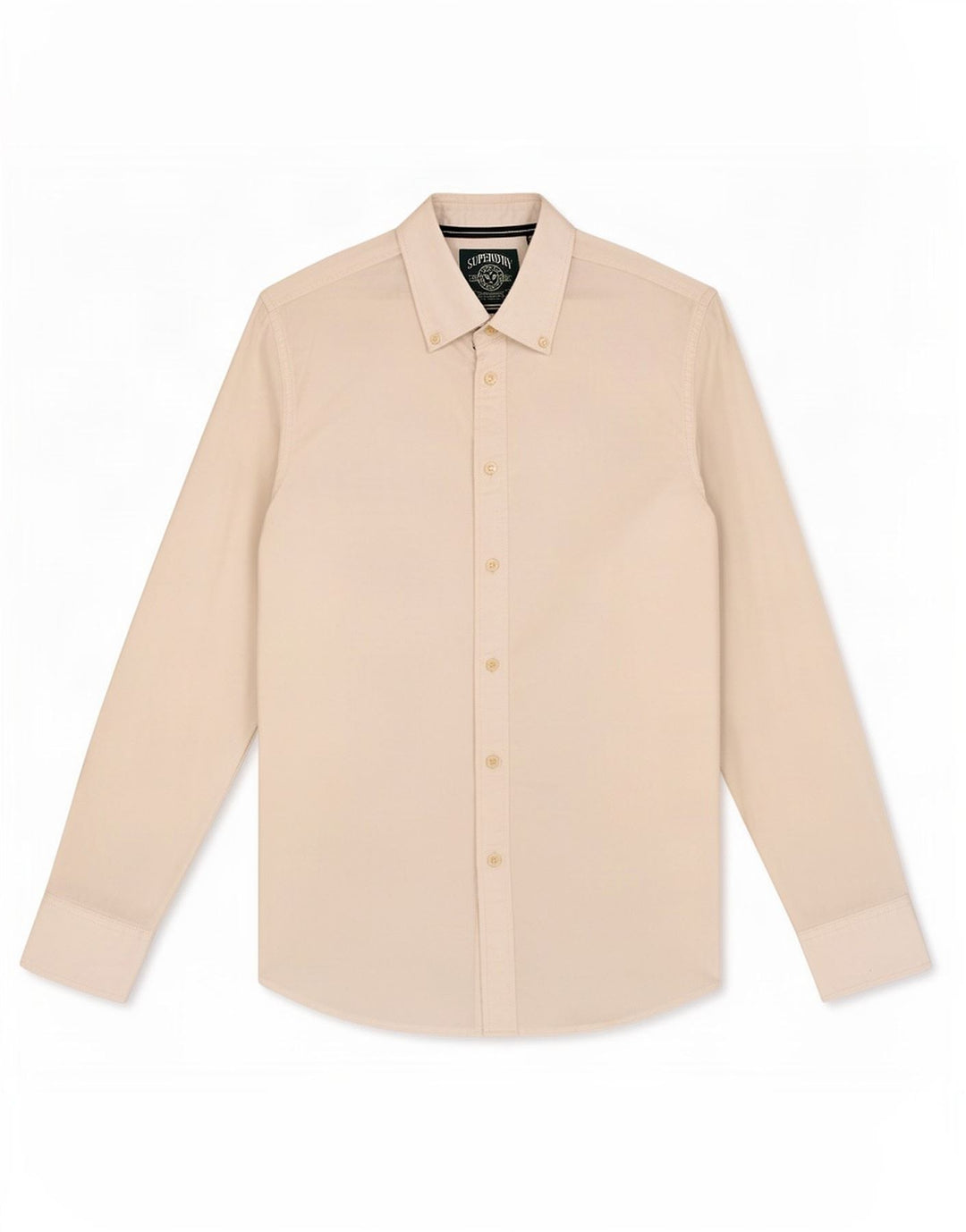 Camisa Superdry Mujer UK 40 Mediana Algodón Blanco