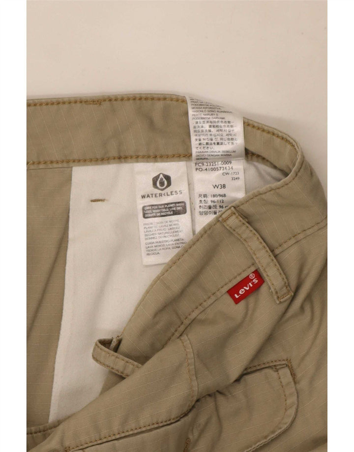 Levi's Shorts Cargo Hombre W38 XL Algodón Beige