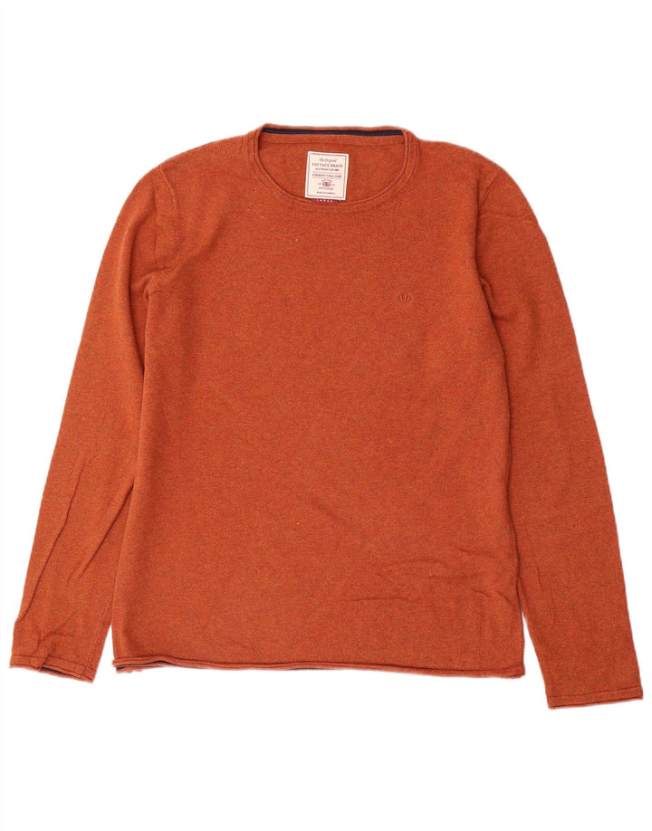 Suéter tipo jersey con cuello redondo para hombre de Fat Face Algodón marrón grande