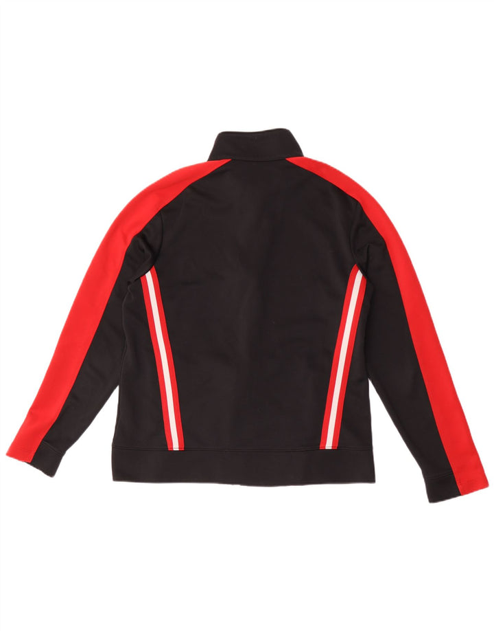 Jordan Hombre Chaqueta De Chándal Superior Poliéster Color Block Mediano Negro