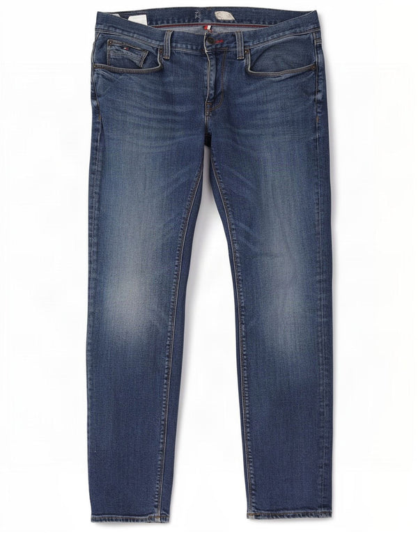 Tommy Hilfiger Vaqueros pitillo para hombre W32 L32 Algodón azul