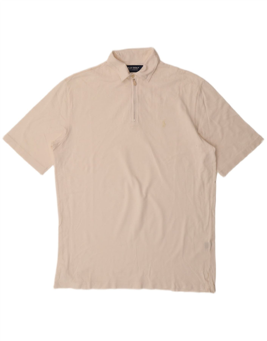 RALPH LAUREN Polo Hombre Algodón Blanco Mediano