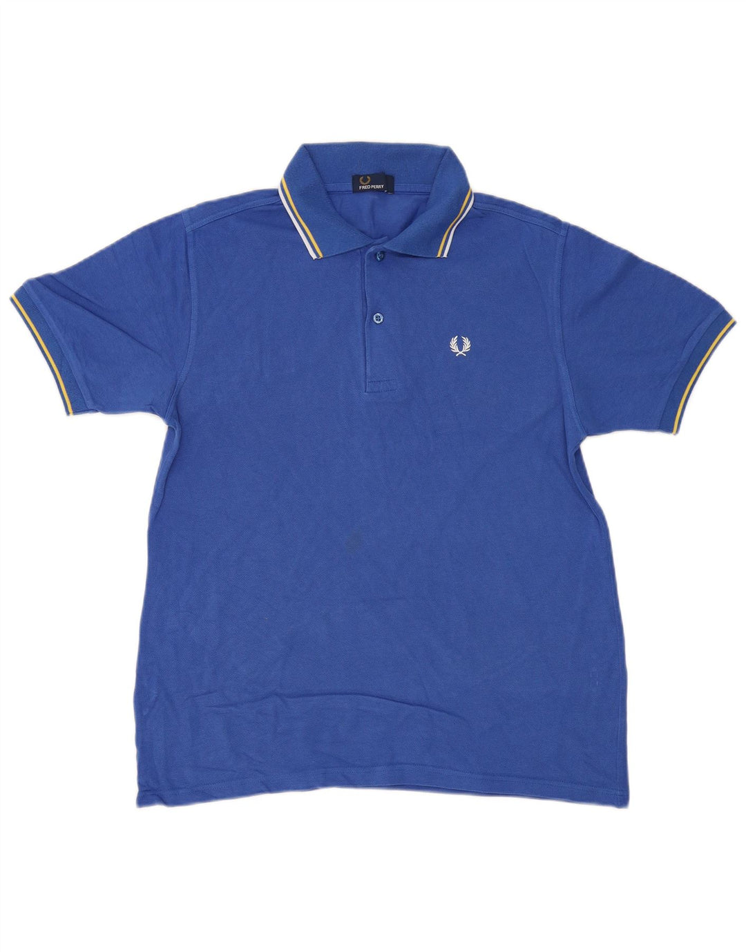 FRED PERRY Polo para niño 15-16 años Grande Azul Algodón