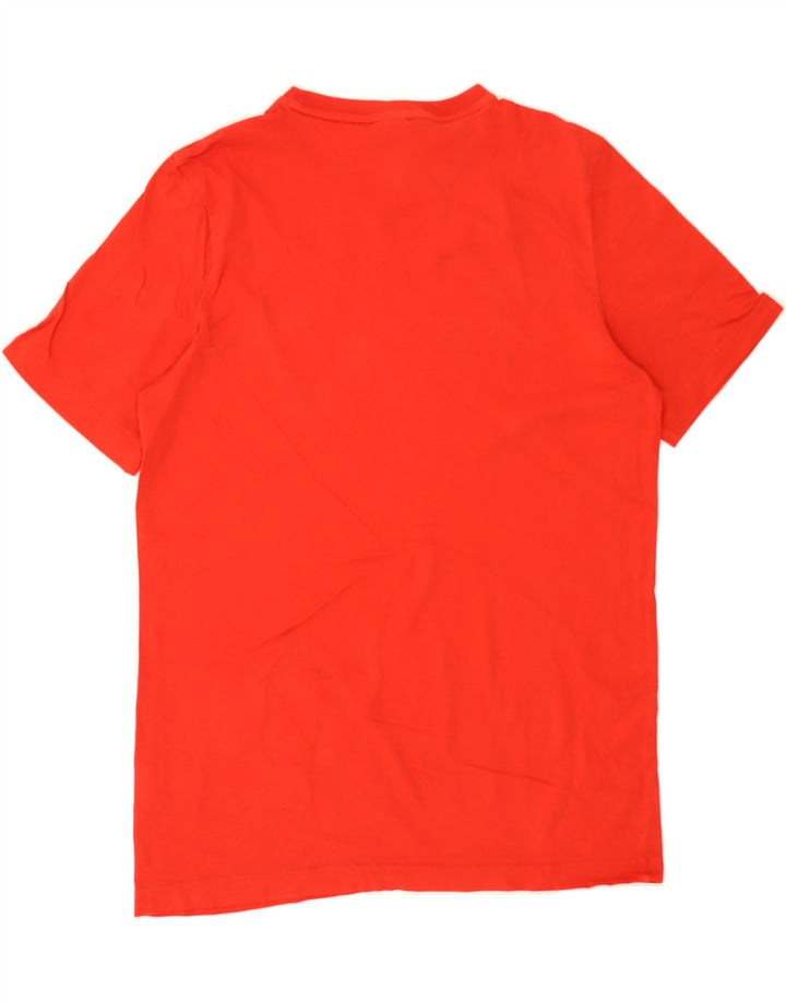 PUMA Mens Graphic T-Shirt Top Medium Red Cotton Vintage Puma and Second-Hand Puma from Messina Hembry 