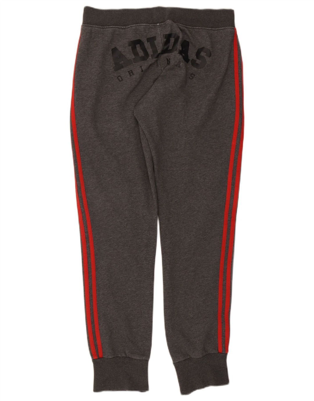 ADIDAS Hombre Graphic Chándal Pantalones Joggers Algodón Gris Medio