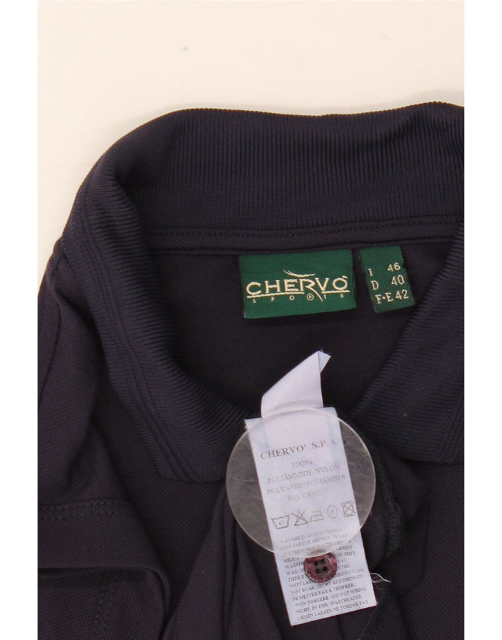 Chervo Polo Sin Mangas Mujer IT 46 Large Poliamida Azul Marino