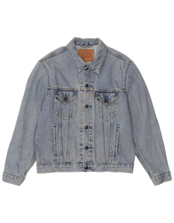 Levi's Mens 70503 Chaqueta Vaquera UK 38 Algodón Azul Medio