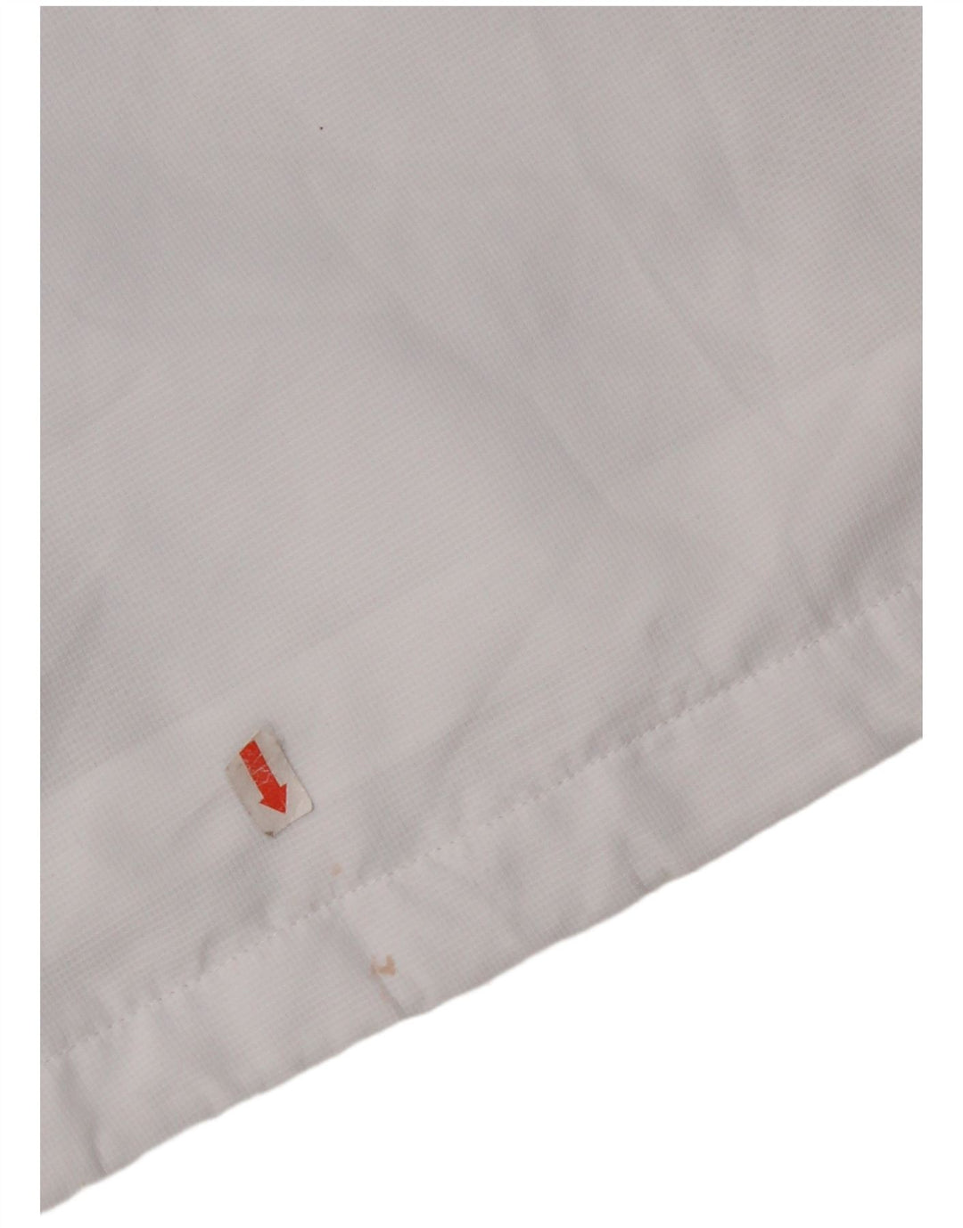 ASICS - Chaqueta de chándal para hombre, color blanco medio, poliéster con bloques de color