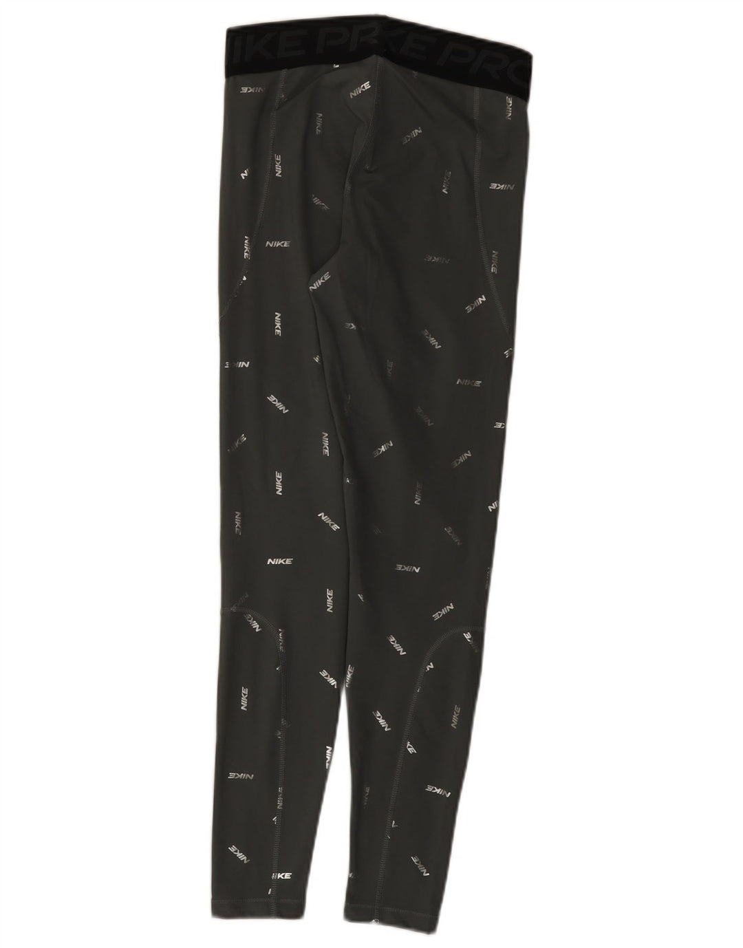 Nike - Leggings gráficos Dri Fit para mujer, talla 40, poliéster gris medio