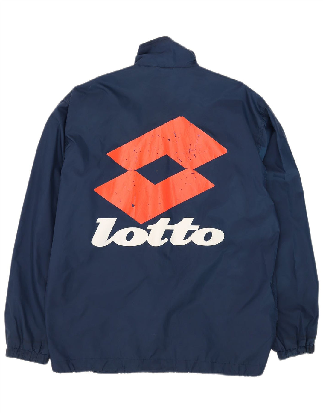 Lotto Mens Graphic Loose Fit Chándal Top Chaqueta Azul Marino Mediano