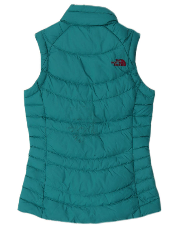 The North Face Chaleco acolchado para mujer UK 6 XS Nylon verde