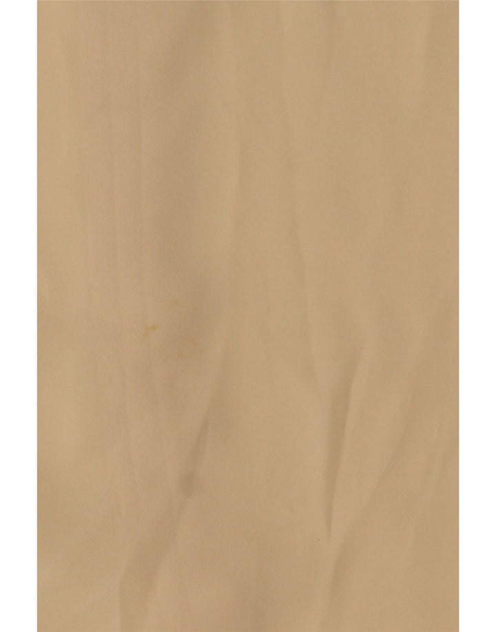 Vintage mujer camisa blusa Reino Unido 12 medio apagado blanco manchado